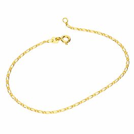 14 karátos 585-ös arany karkötő